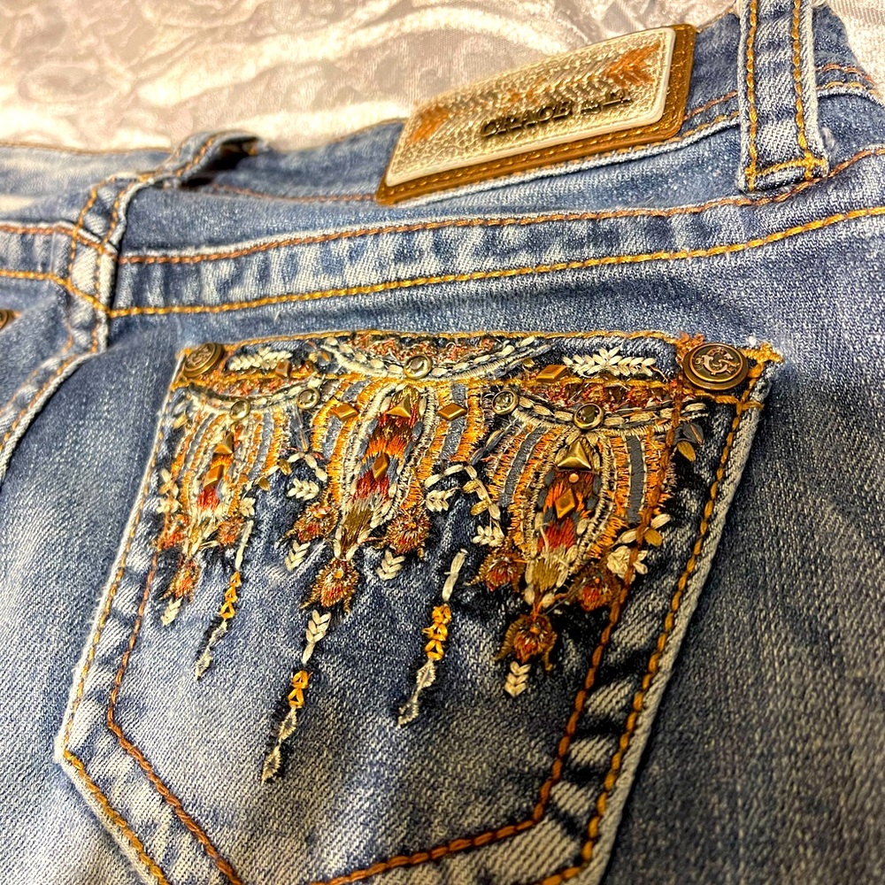 Grace in LA Embellished Jeans